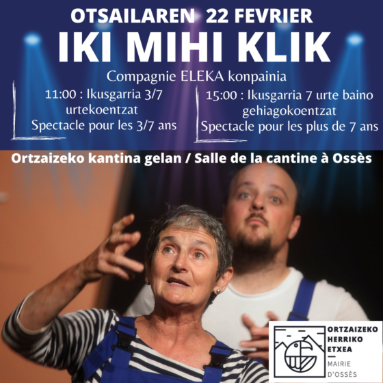 “Iki Mihi Klik” Ortzaizen!