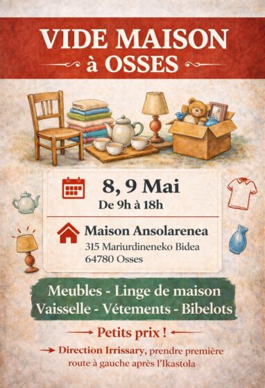 ETXE HUTSA ORTZAIZEN!